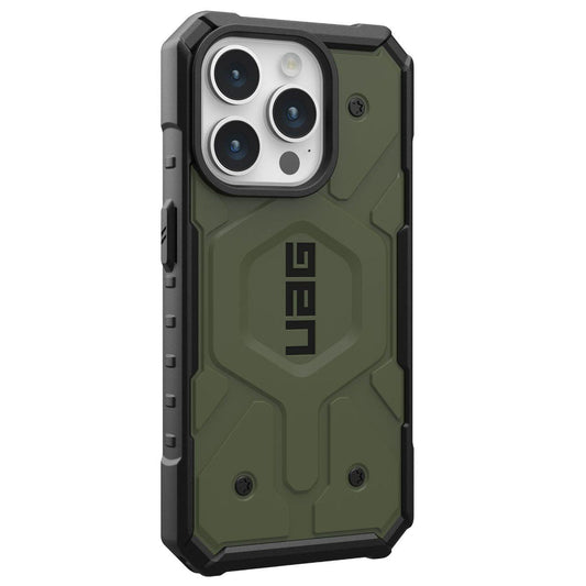 Coque MagSafe pour Apple iPhone 15 Pro, Urban Armor Gear, Pathfinder, Vert