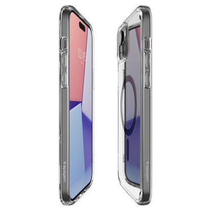 Coque MagSafe pour Apple iPhone 15, Spigen, Ultra Hybrid, Noire ACS06803