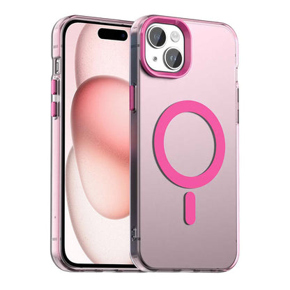 Coque MagSafe pour Apple iPhone 15, Techsuit, CandyCase, Rose