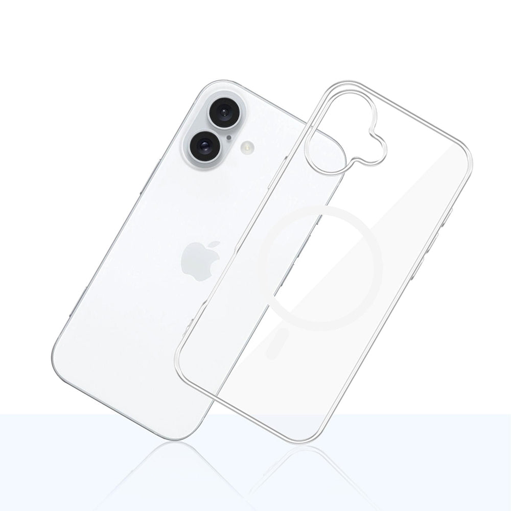 Coque MagSafe pour Apple iPhone 16, 3MK, Clear MagCase, Transparente