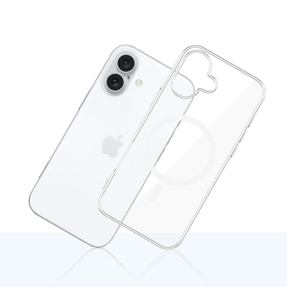 Coque MagSafe pour Apple iPhone 16, 3MK, Clear MagCase, Transparente
