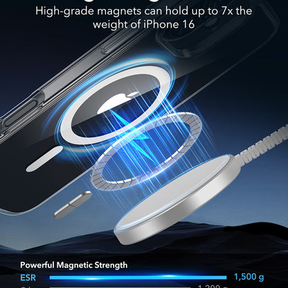 MagSafe Case for Apple iPhone 16, ESR, Classic Hybrid, Transparent