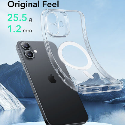 Coque MagSafe pour Apple iPhone 16, ESR, Zero, Transparente