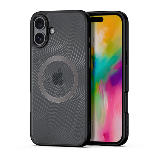 Coque MagSafe pour Apple iPhone 16 Plus, DUX DUCIS, Aimo, Noire