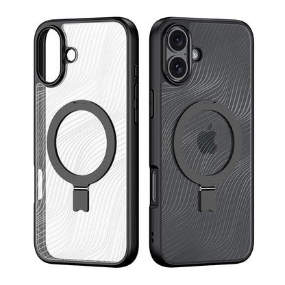 Coque MagSafe pour Apple iPhone 16 Plus, DUX DUCIS, Aimo Stand, Noire