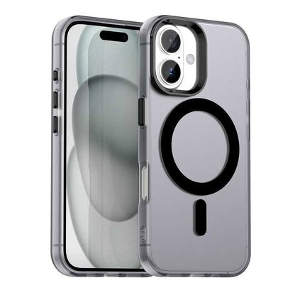 MagSafe-Hülle für Apple iPhone 16 Plus, Techsuit, CandyCase, Schwarz