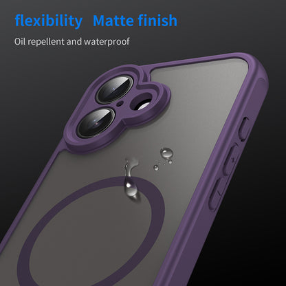 MagSafe Case for Apple iPhone 16 Plus, Techsuit, HaloFrost II, Purple