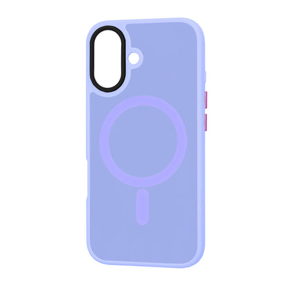 Coque MagSafe pour Apple iPhone 16 Plus, Techsuit, HaloFrost, Violet Clair