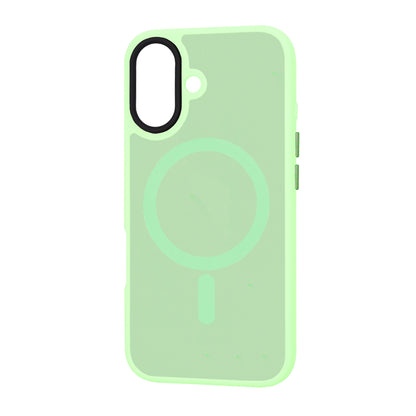 Coque MagSafe pour Apple iPhone 16 Plus, Techsuit, HaloFrost, Vert Clair