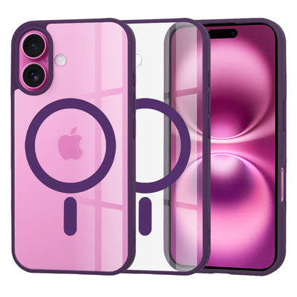 Coque MagSafe pour Apple iPhone 16 Plus, Techsuit, Pro, Violet