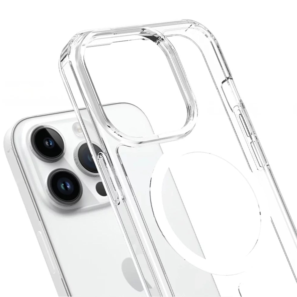 Coque MagSafe pour Apple iPhone 16 Pro Max, 3MK, Armor MagCase, Transparente