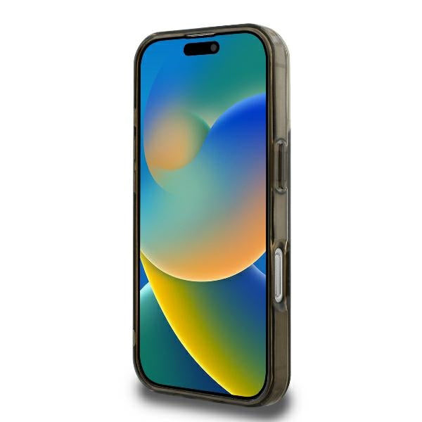 Étui MagSafe pour Apple iPhone 16 Pro Max, Guess, IML 4G Background, Marron