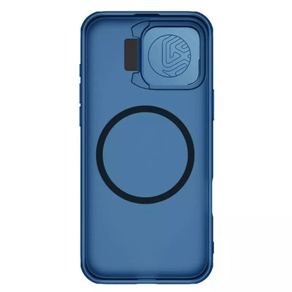 Coque MagSafe pour Apple iPhone 16 Pro Max, Nillkin, CamShield Prop, Bleue