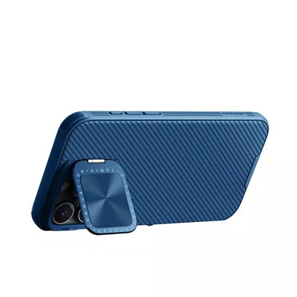 Coque MagSafe pour Apple iPhone 16 Pro Max, Nillkin, CamShield Prop, Bleue