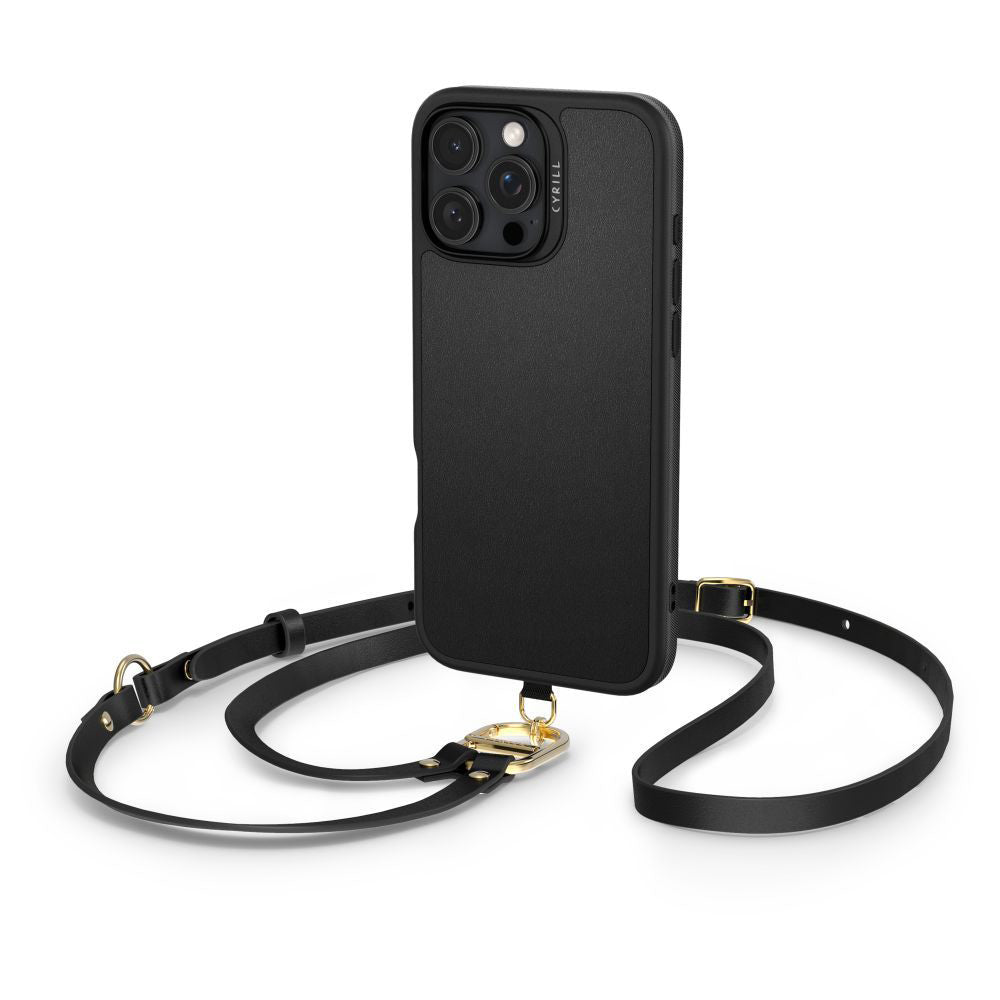Coque MagSafe pour Apple iPhone 16 Pro Max, Spigen, Cyrill Kajuk Classic Charm, Noire