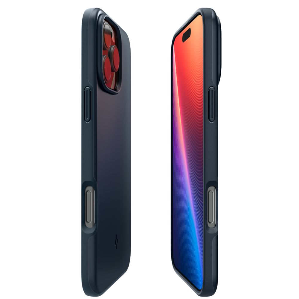 Coque MagSafe pour Apple iPhone 16 Pro Max, Spigen, Thin Fit, Bleue