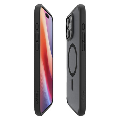 MagSafe Case for Apple iPhone 16 Pro Max, Spigen, Ultra Hybrid, Satin Black ACS08003