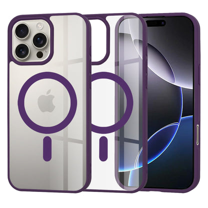 Coque MagSafe pour Apple iPhone 16 Pro Max, Techsuit, Pro, Violet