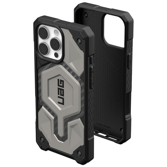Coque MagSafe pour Apple iPhone 16 Pro Max, Urban Armor Gear, Monarch Pro, Gris