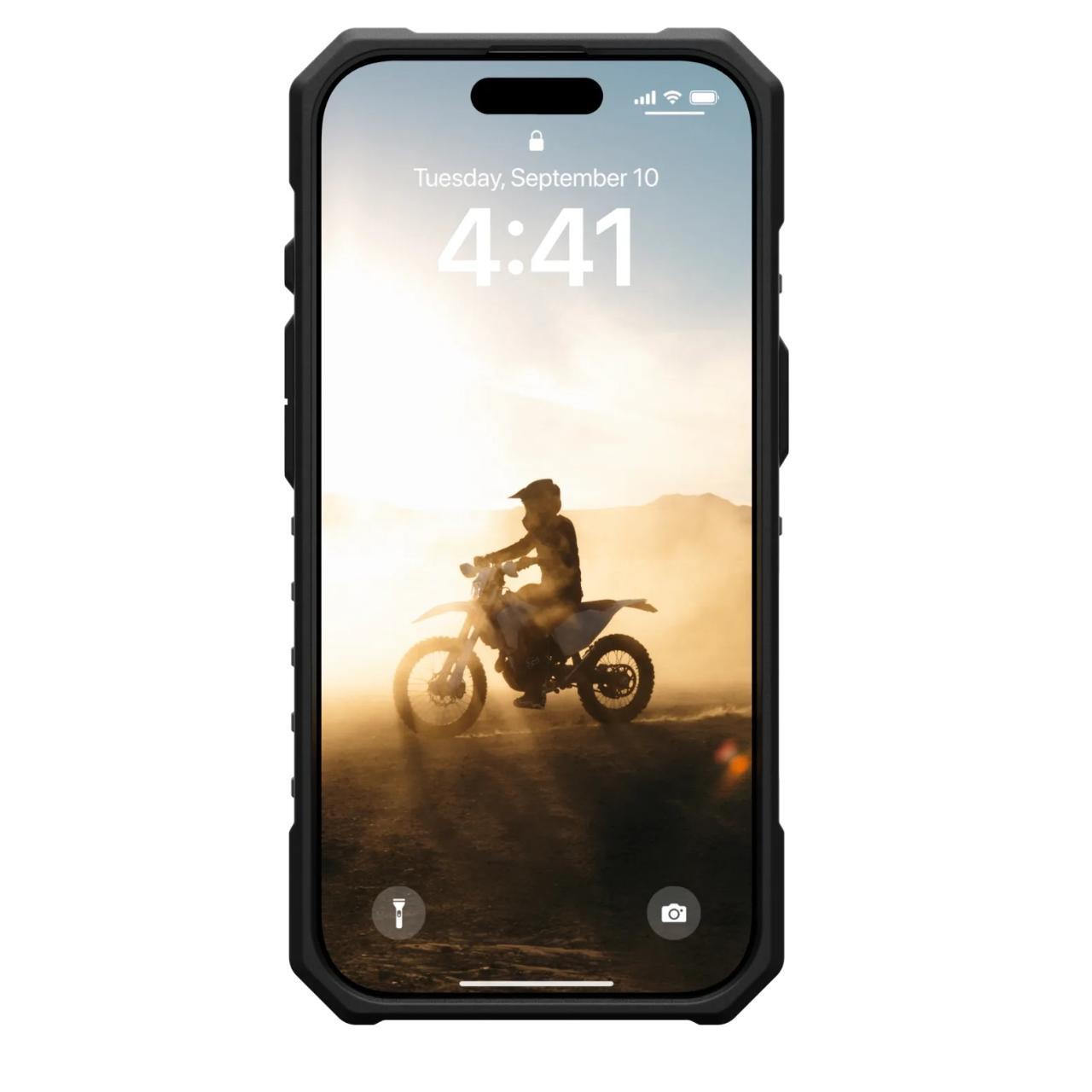 Coque MagSafe pour Apple iPhone 16 Pro Max, Urban Armor Gear, Pathfinder Clear, Gris