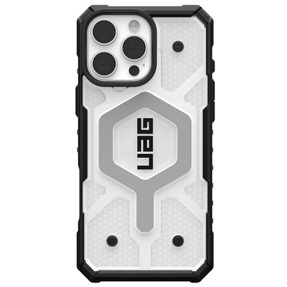 Coque MagSafe pour Apple iPhone 16 Pro Max, Urban Armor Gear, Pathfinder Clear, Transparente