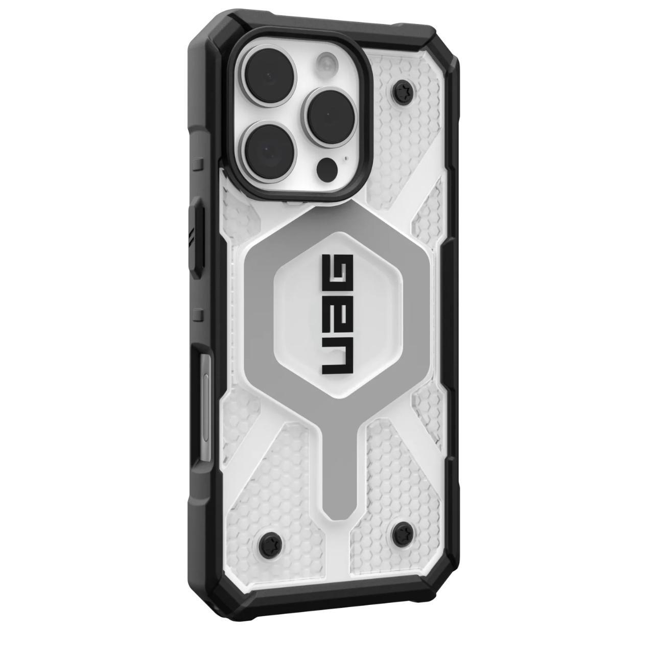 Coque MagSafe pour Apple iPhone 16 Pro Max, Urban Armor Gear, Pathfinder Clear, Transparente