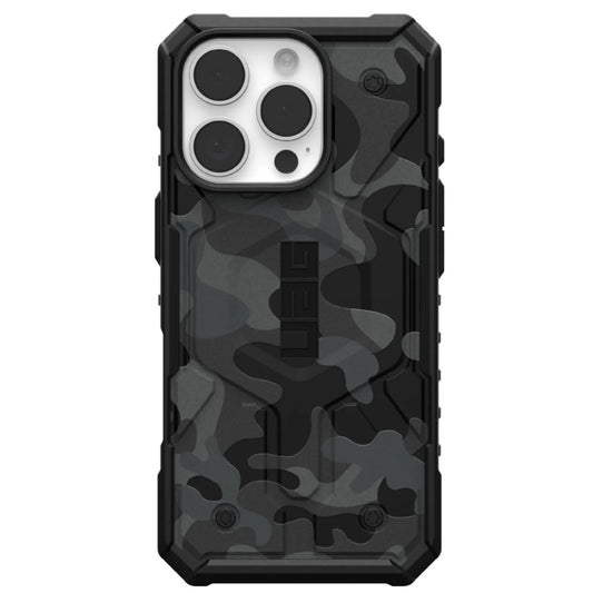 Coque MagSafe pour Apple iPhone 16 Pro Max, Urban Armor Gear, Pathfinder SE Midnight Camo, Camouflage