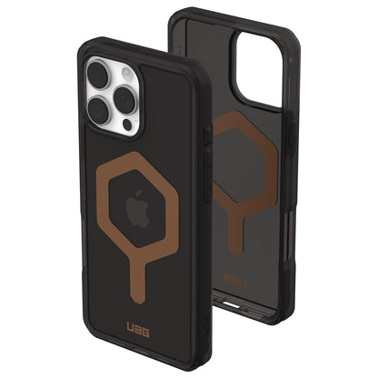 Coque MagSafe pour Apple iPhone 16 Pro Max, Urban Armor Gear, Plyo, Marron