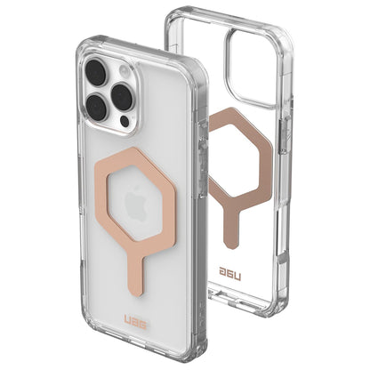Coque MagSafe pour Apple iPhone 16 Pro Max, Urban Armor Gear, Plyo, Rose Doré