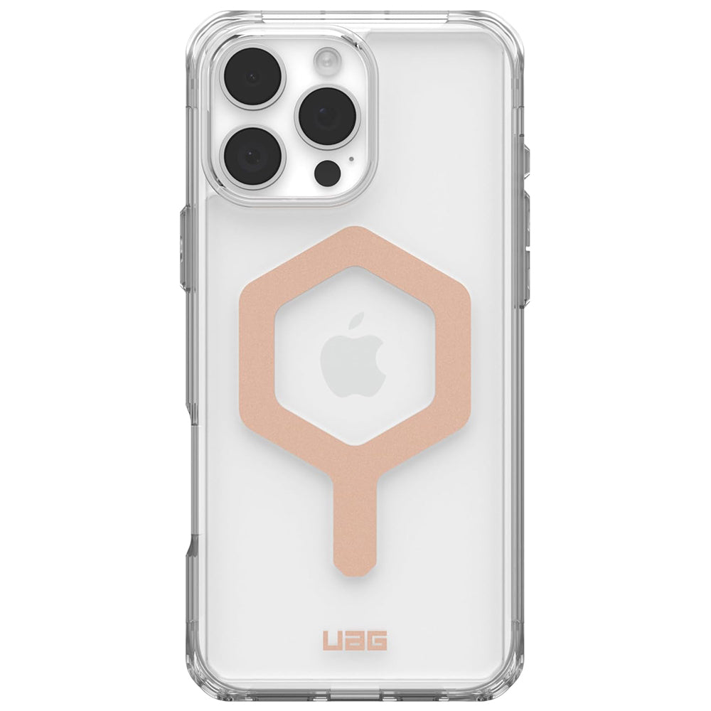 Coque MagSafe pour Apple iPhone 16 Pro Max, Urban Armor Gear, Plyo, Rose Doré
