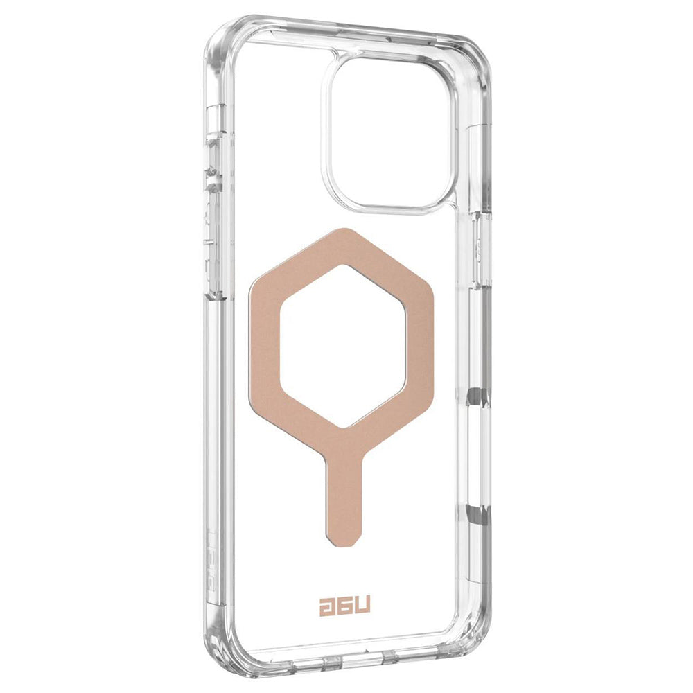 Coque MagSafe pour Apple iPhone 16 Pro Max, Urban Armor Gear, Plyo, Rose Doré