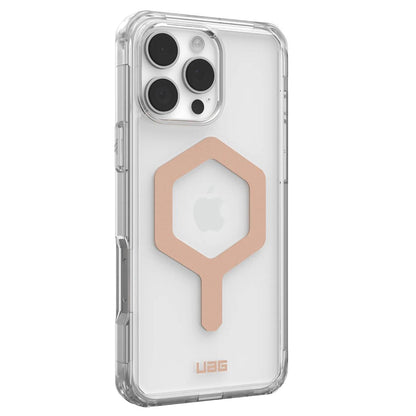 Coque MagSafe pour Apple iPhone 16 Pro Max, Urban Armor Gear, Plyo, Rose Doré