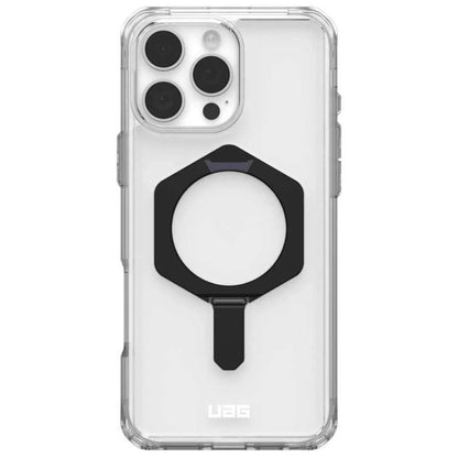 MagSafe Case for Apple iPhone 16 Pro Max, Urban Armor Gear, Plyo XTE, Transparent Black