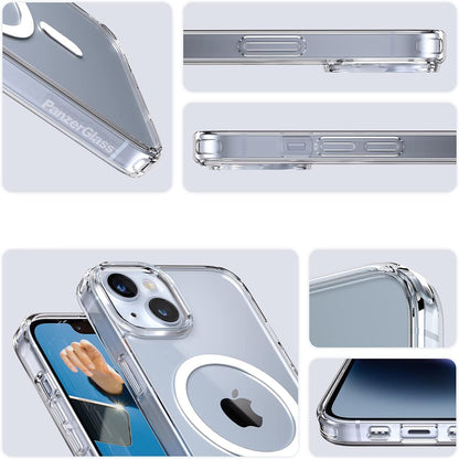 MagSafe Case for Apple iPhone 16 Pro, PanzerGlass, HardCase, White Transparent
