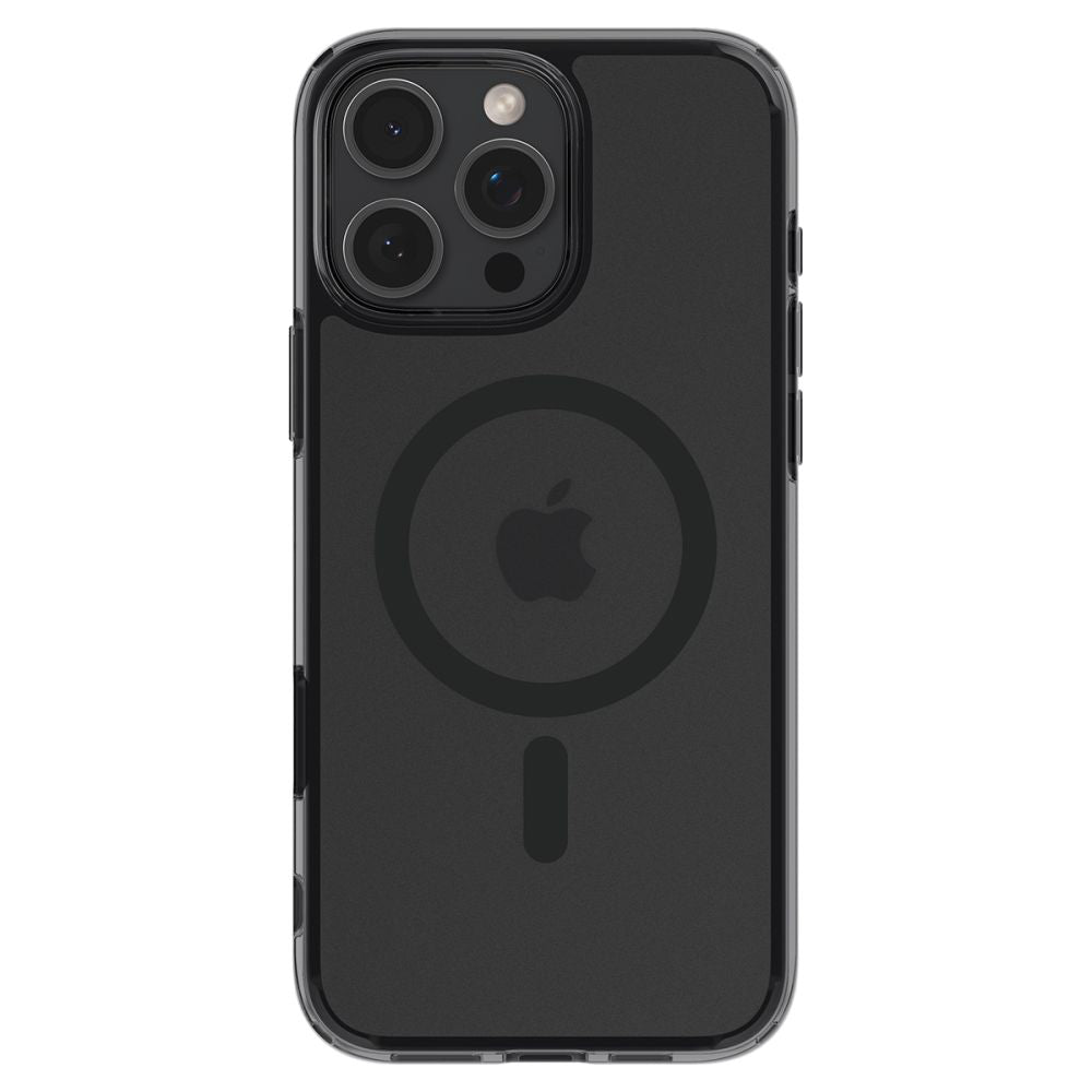 MagSafe Hülle für Apple iPhone 16 Pro, Spigen, Ultra Hybrid T, Satinschwarz ACS08514