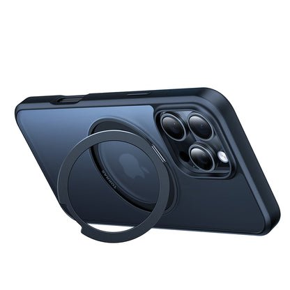 MagSafe Hülle für Apple iPhone 16 Pro, Torras, Ostand Pro, Schwarz