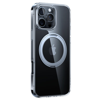 Coque MagSafe pour Apple iPhone 16 Pro, Torras, Ostand Pro, Transparente
