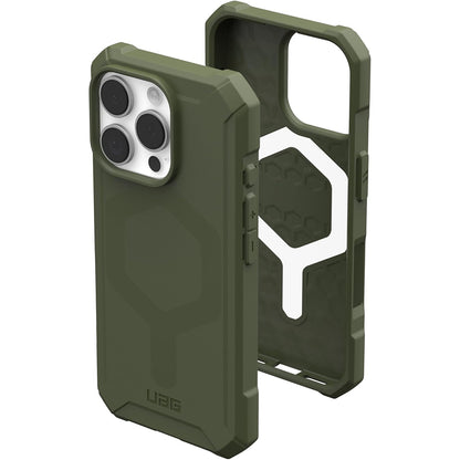Coque MagSafe pour Apple iPhone 16 Pro, Urban Armor Gear, Essential Armor, Vert