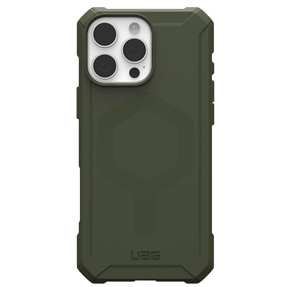 Coque MagSafe pour Apple iPhone 16 Pro, Urban Armor Gear, Essential Armor, Vert