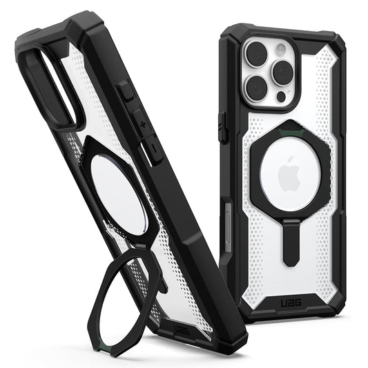 Coque MagSafe pour Apple iPhone 16 Pro, Urban Armor Gear, Plasma XTE, Noir Transparent