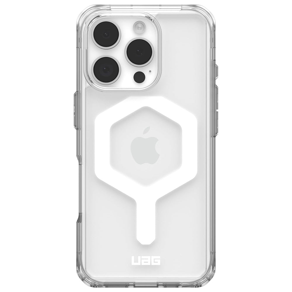Coque MagSafe pour Apple iPhone 16 Pro, Urban Armor Gear, Plyo, Blanche