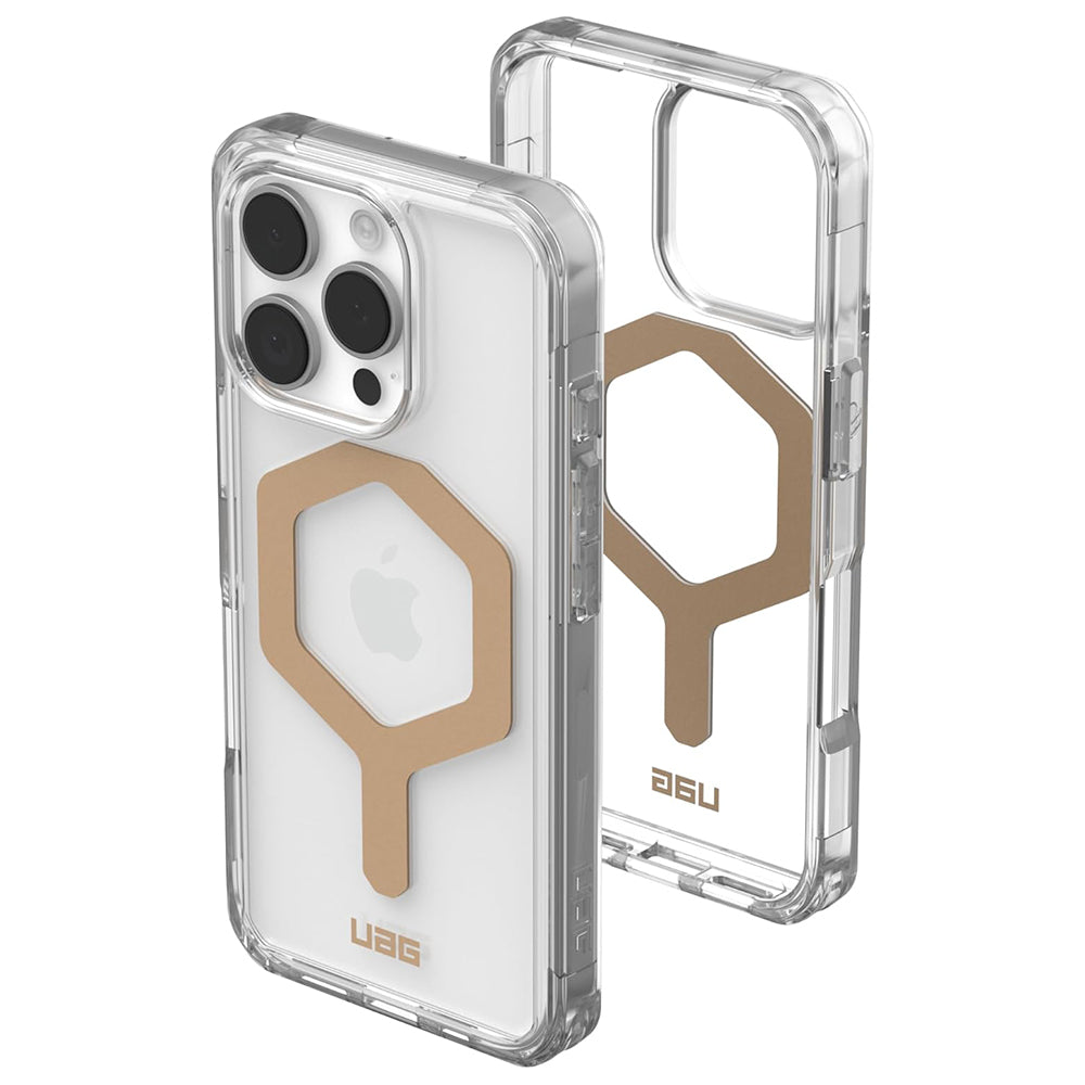 Coque MagSafe pour Apple iPhone 16 Pro, Urban Armor Gear, Plyo, Dorée