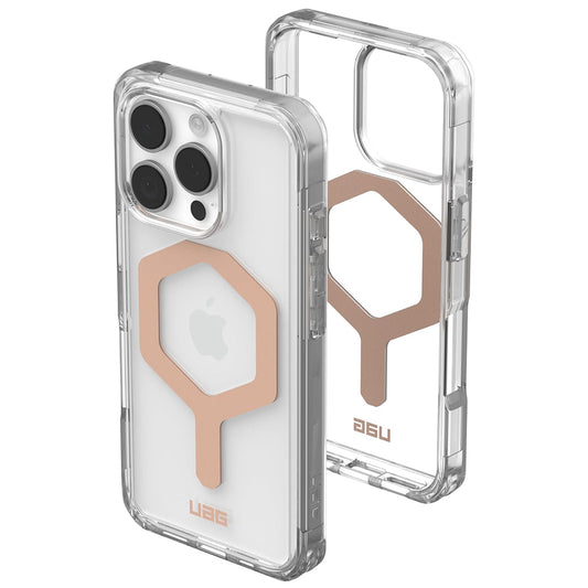 Coque MagSafe pour Apple iPhone 16 Pro, Urban Armor Gear, Plyo, Rose Doré