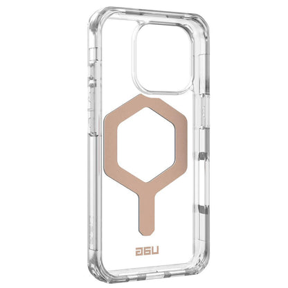 Coque MagSafe pour Apple iPhone 16 Pro, Urban Armor Gear, Plyo, Rose Doré
