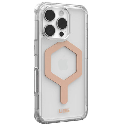 Coque MagSafe pour Apple iPhone 16 Pro, Urban Armor Gear, Plyo, Rose Doré