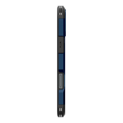 Coque MagSafe pour Apple iPhone 16, Spigen, Tough Armor, Bleu Marine ACS08217