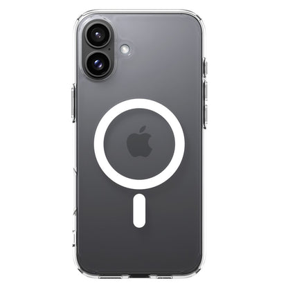 Coque MagSafe pour Apple iPhone 16, Spigen, Ultra Hybrid, Blanche