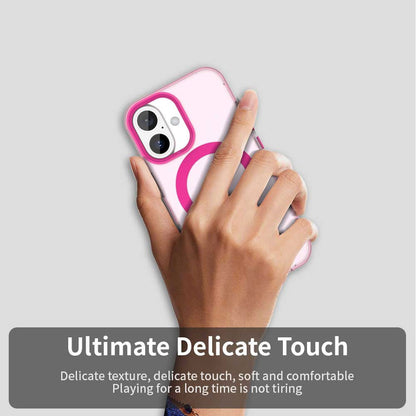 Coque MagSafe pour Apple iPhone 16, Techsuit, CandyCase, Rose