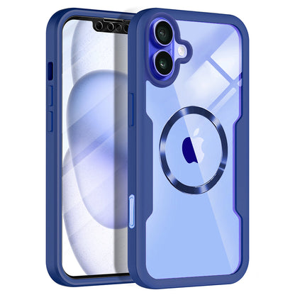 MagSafe Case for Apple iPhone 16, Techsuit, ColorVerse 360, Blue