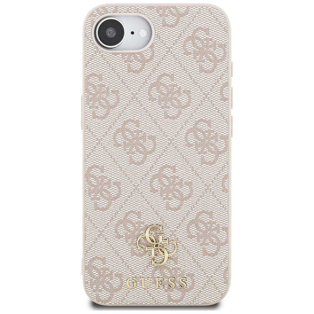 Étui MagSafe pour Apple iPhone 16e, Guess, 4G Classic, Rose